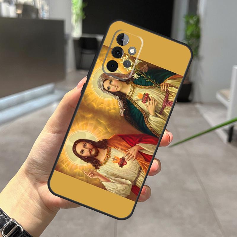 Virgin Mary Christian Case For Samsung Galaxy A56 A36 A26 A16 A06 A25 A54 A34 A14 A52 A32 A12 A13 A33 A53 A15 A35 A55