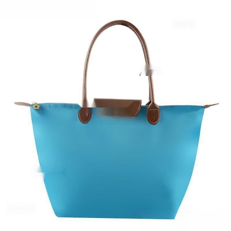 Einteilige Damen-Umhängetasche mit einer Schulter: Knödel-Stil, Faltbare Reise-/Einkaufs-/Mami-Tasche, Kostenloser Versand