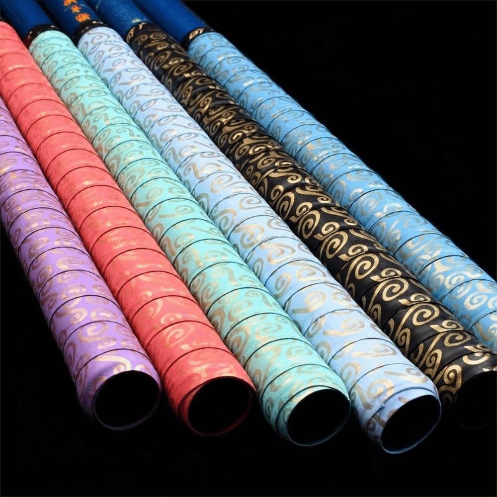 Anti-slip Badminton Handle Wrap Tape Sweat-Absorbent Tennis Racket Grip Tape Outdoor Sports