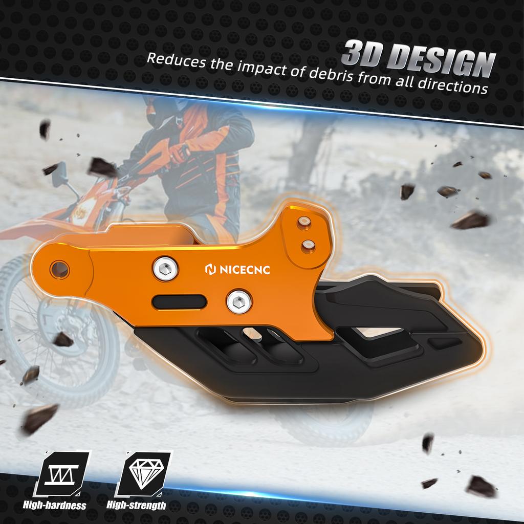 Motorcycle Chain Guide For KTM 790 890 Adventure 2019-2024 690 SMCR Enduro 2008-2024 390 Adventure 2020-2024 250 Adventure 20-21