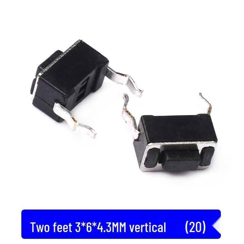 2-Pin SMT DIP Tactile Micro Switch (3x4x2/3x6x4.3/4x4x1.5/6x6x5)