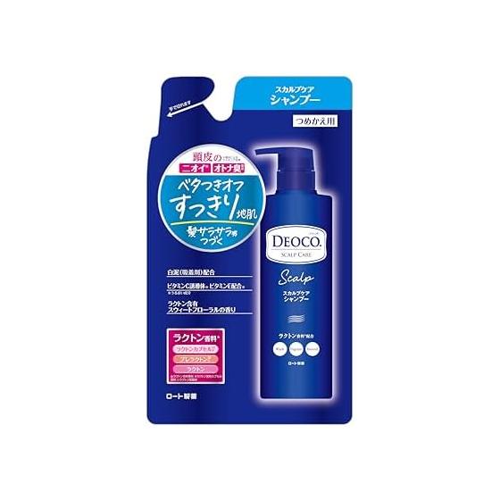 Deoko Scalp Care Shampoo Refill 370ml Sweet Floral Fragrance
