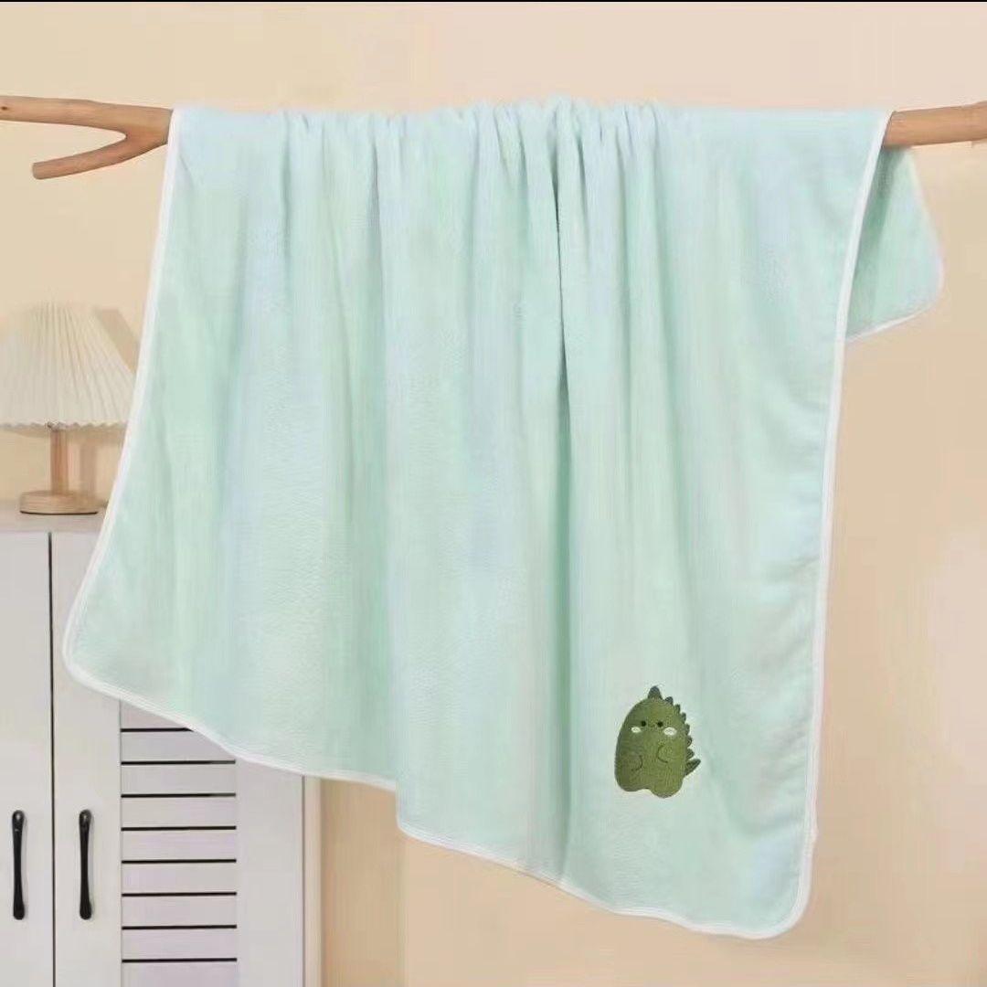 

Квадратное детское банное полотенце тонкого дизайна для лета, для детей в возрасте от 0 до 1 года, полотенце для новорожденных, мягкое