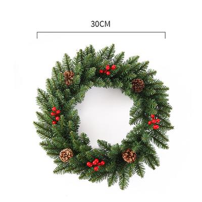 Artificial Christmas Wreath Christmas Door Decoration Charming Ornaments