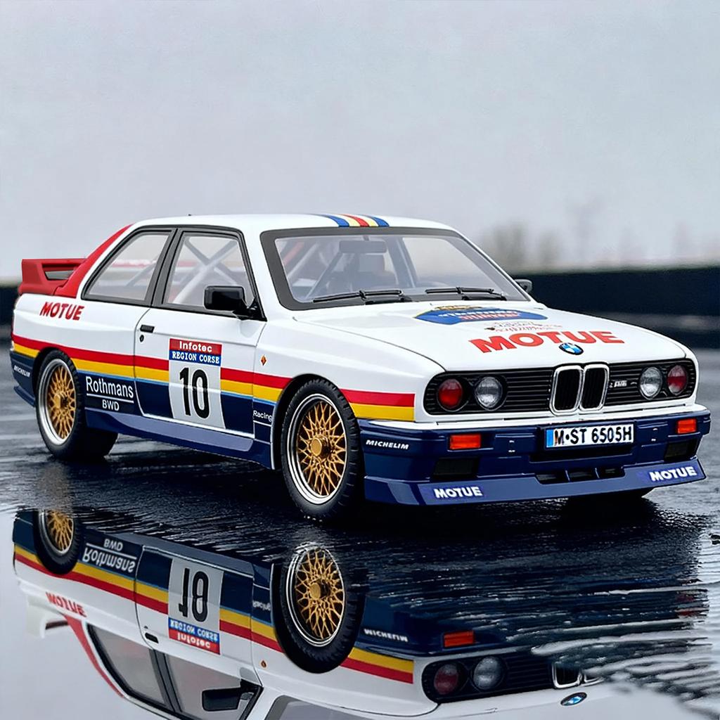 1:24 BMW M3 Painted Version Luxury Coupe Alloy Metal Diecast Model Car Home Trendy Ornament Children's Toy Birthday Gift For Boy