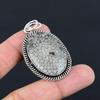 Daughters Day Deal 925 Silver Stingray Coral Gemstone Anniversary Bezel Pendant