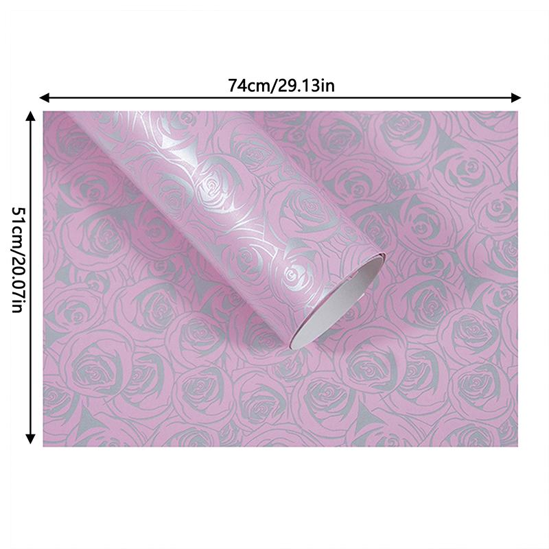 5pcs Birthday Christmas Gift Wrapping Paper Florist Bouquet Wrapping Paper