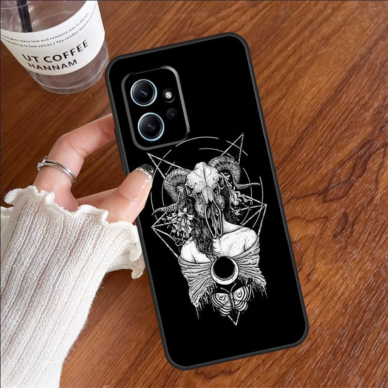 Witchcraft Occult Pentagram Case For Xiaomi Redmi 12C 13C 14C 10C Redmi Note 13 Pro 14 12 11 9 10 9S 10S 11S 12S Cover