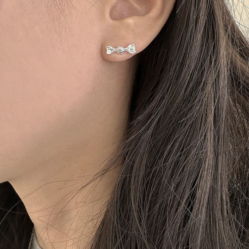 

mosxe [925silver] Candy earring silver