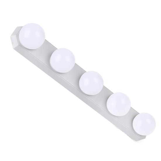 

USB-крепление для туалетного столика, 5 зеркал, светодиодная лампочка для макияжа с присоской