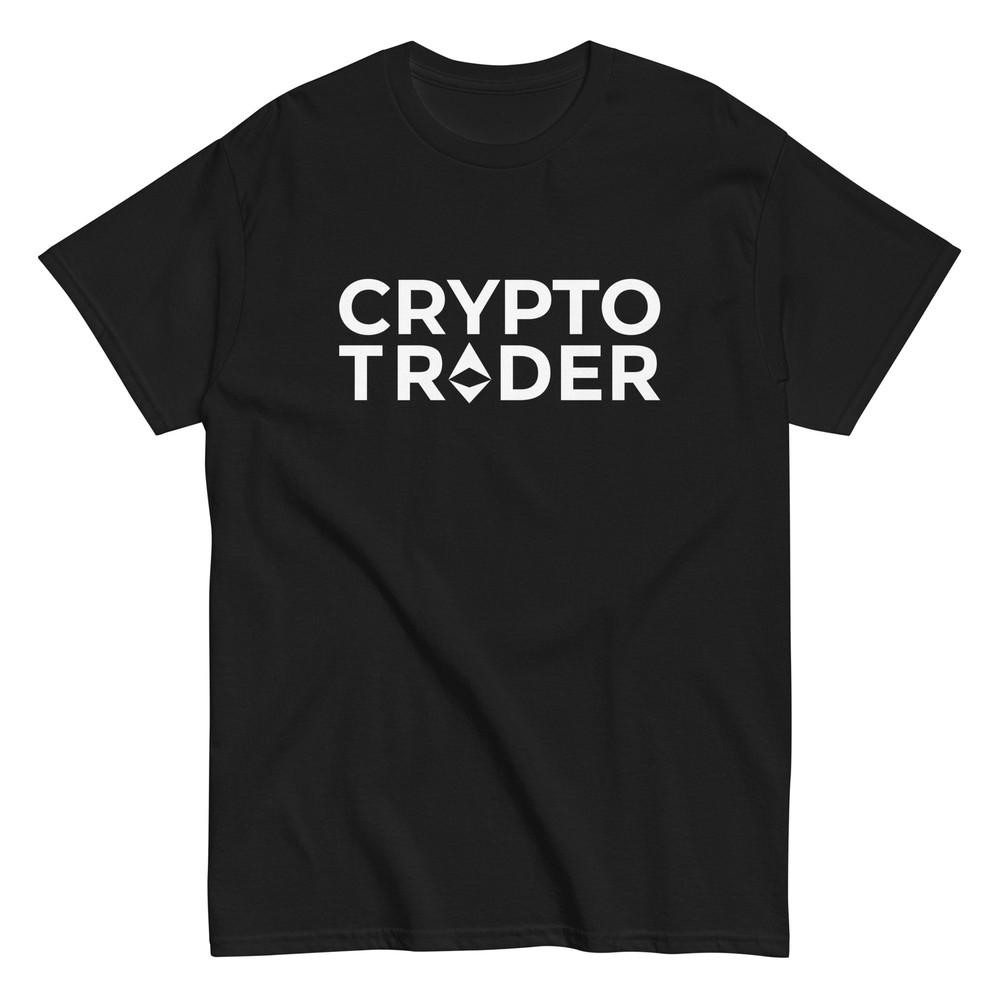Crypto Trader Ethereum Logo T-Shirt Gift for Crypto Trader Trading Tee Unisex T-Shirt M
