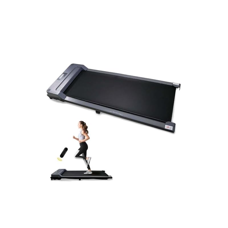Clasimple 2-Wege-Elektrolaufband für den Heimgebrauch, leise, neigbar, faltbar, kompakt und elektrisch (1,4-6,5 km/h)