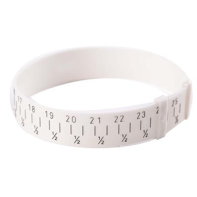 Kunststoff Armreif Armspange Messgerät Sizer Schmuck Maß Handgelenkgröße Werkzeug 15-25cm