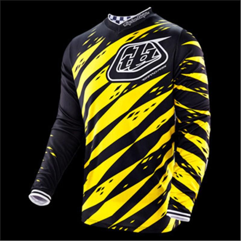 Off-Road Motorcycle Racing Jersey Long Sleeve T-Shirt Breathable Quick-Dry Men Women Trail Riding
