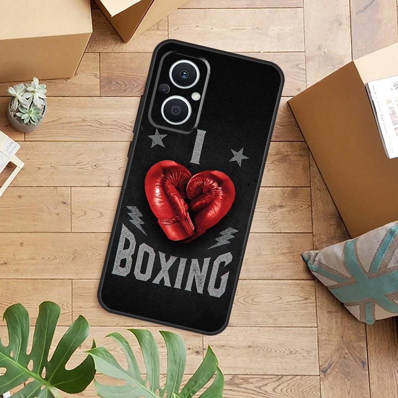 I Love Boxing Phone Case For OPPO Reno 14 13 11 12 F 10 Pro 8T 7 8 Lite OPPO Find X9 X8 X5 Pro Back Cover