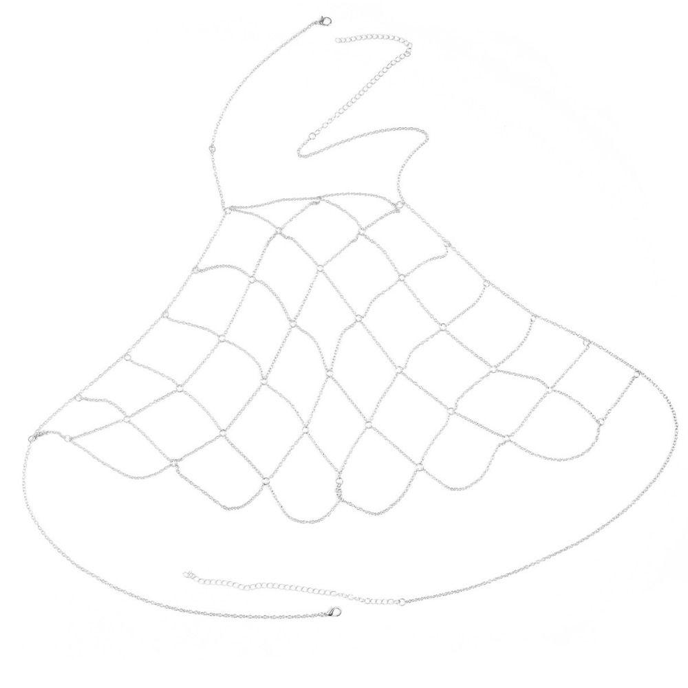 Sexy Collier Collares Bra Breast Chain Women Accessories Body Chain Maxi Necklace