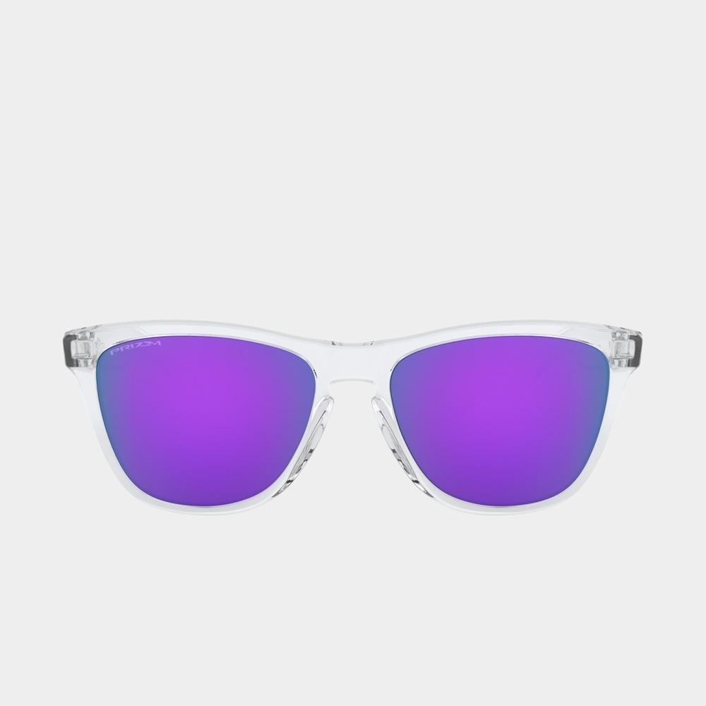 

Oakley Frogskin Oo9245 9654 Polished Clear Prizm Violet