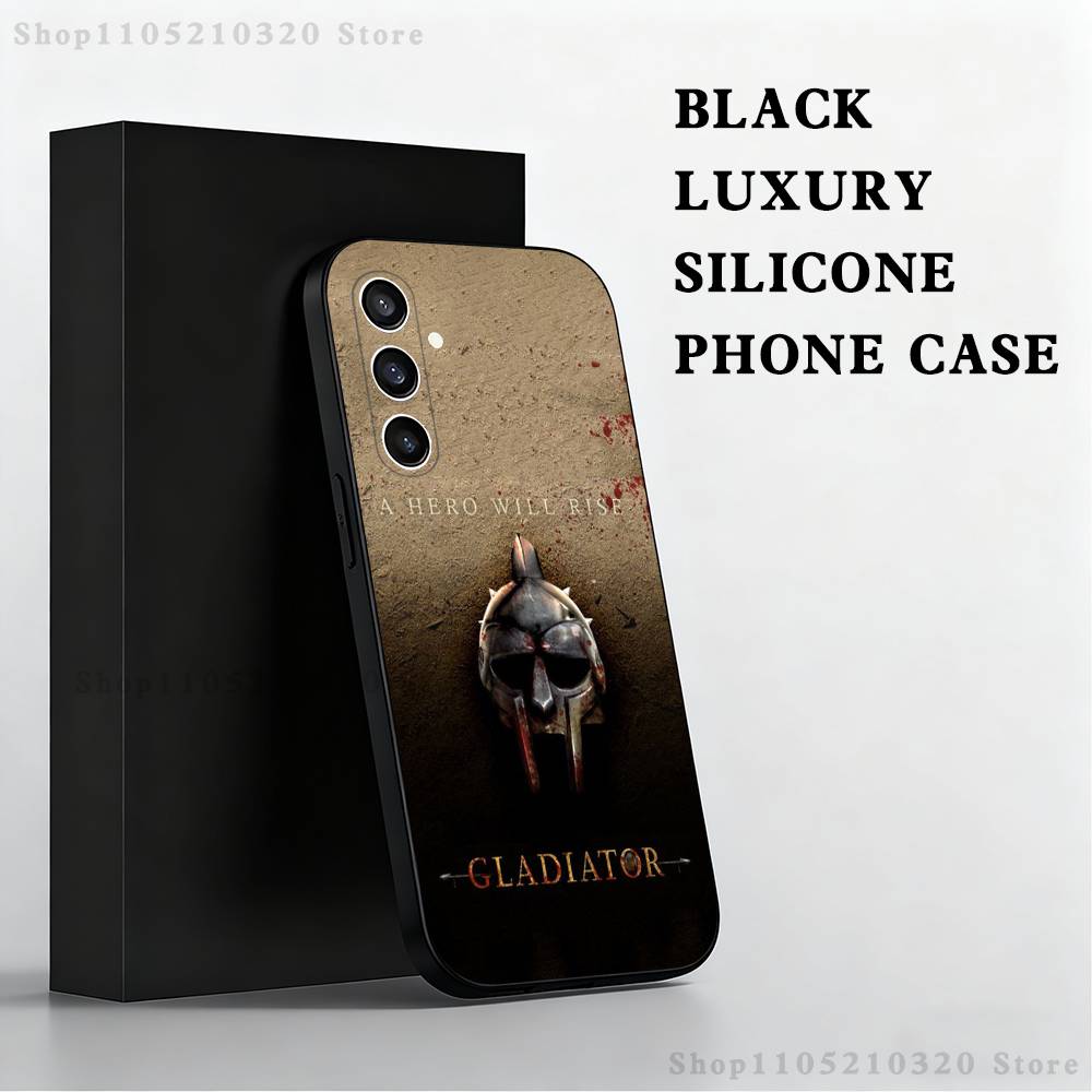 Movie G-Gladiator 2 Phone Case For Samsung S 25,24,23,22,30,21,10,9,Ultra,Plus,Lite,FE,4,5 G Black Soft Case