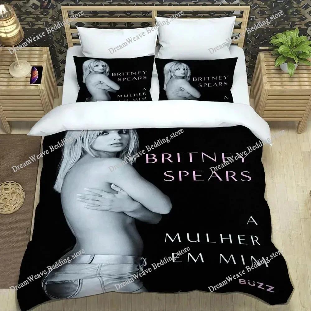 Britney Spears Bedding Set Duvet Cover 3d Bedding Fashion Design Decoration King Duvet Cover Set Double Bed Set Bedding Sets9639