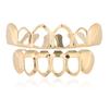 Trendy Hip Hop Grillz: Multi-Specification Hollow Pattern Six Teeth Jewelry
