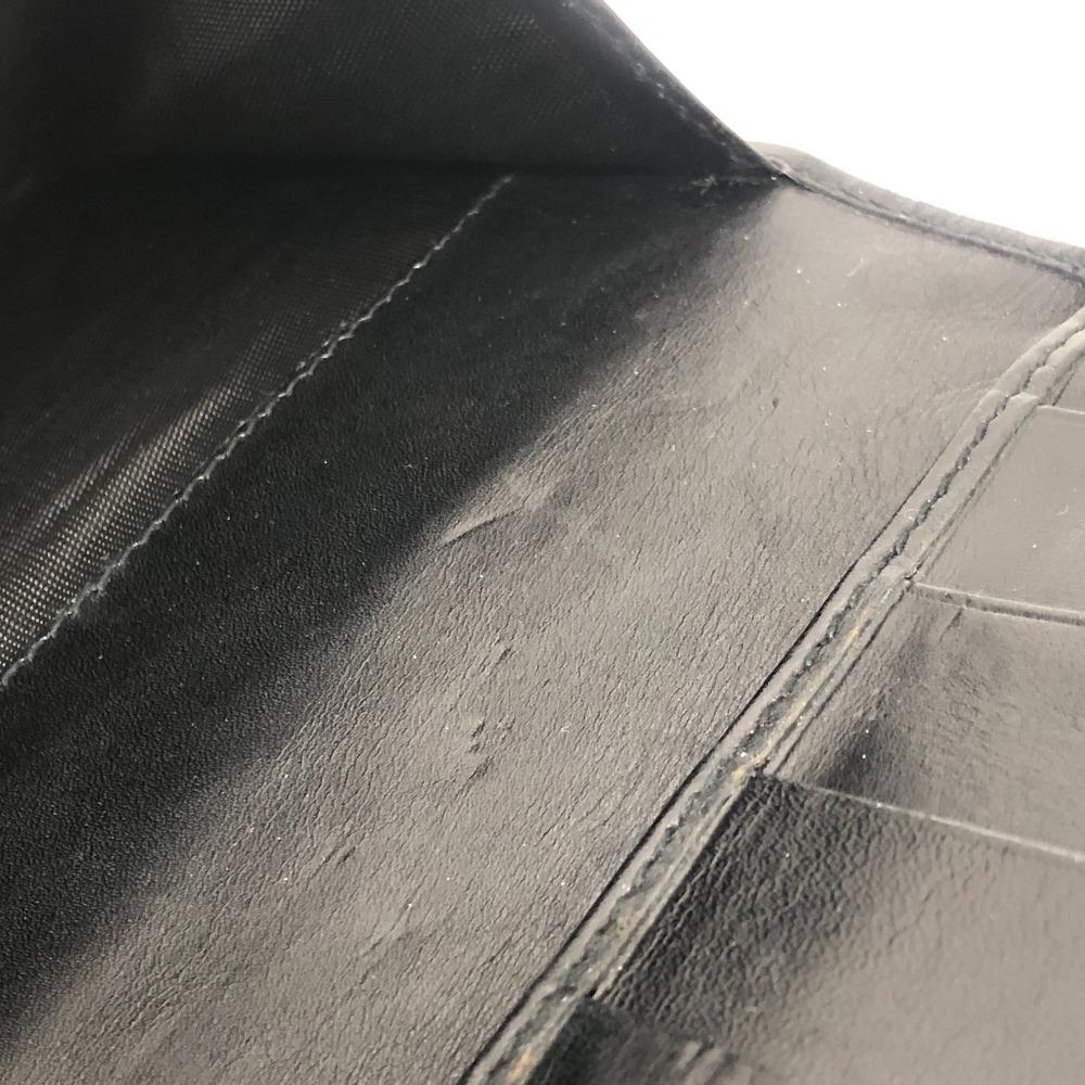 Salvatore Ferragamo Vala Wallet Long Wallet Bifold Long Wallet Leather Black