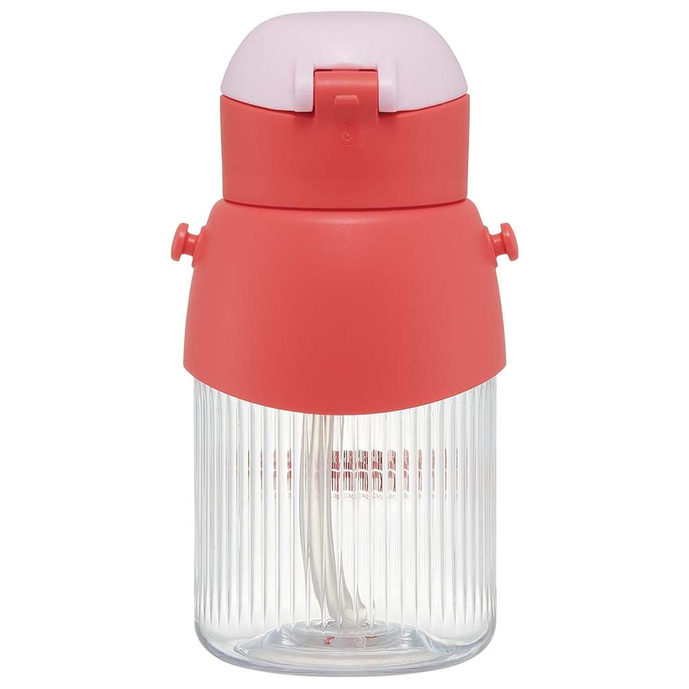 Skater 590ml Sanrio Hello Kitty 3D Mascot Straw Water Bottle with Cute for Girls and Straw, Kids, PMSHP6-A