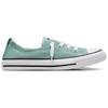 Converse Chuck Taylor All Star comfortable, durable, lightweight, low-top canvas shoes for women in green and white