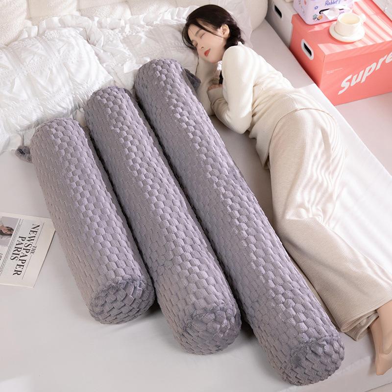 Cartoon Simple Cylindrical Long Throw Pillow Home Sofa Pillow Cushion Girls Bedroom Side Sleeping Leg Long Throw Pillow