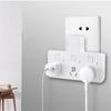 Delixi Multi-Function Socket Strip: One-to-Two Plug, Wire-Free, Multi-Hole Panel Expansion Converter.