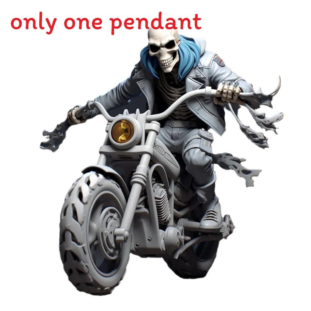 Halloween Skull Series Acrylic Flat Surface Pendant With Design Skateboarding