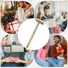 Copper Hammer Rubber Head Hammer 6 In 1 Multifunctional Porcelain Hammer Built-in Small Screwdriver Indoor Outdoor Mini Tool
