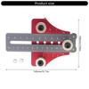 Thin Ripping Jig Table Sawing Jig Guide Adjustable Narrow Strips Repetitive Cutting Woodworking Tool Table Sawing Accessories