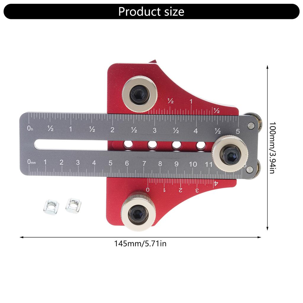 Thin Ripping Jig Table Sawing Jig Guide Adjustable Narrow Strips Repetitive Cutting Woodworking Tool Table Sawing Accessories