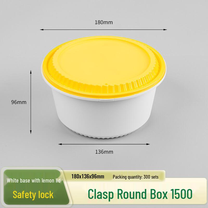 Shixun Food-Grade PP Disposable Food Containers with Lids