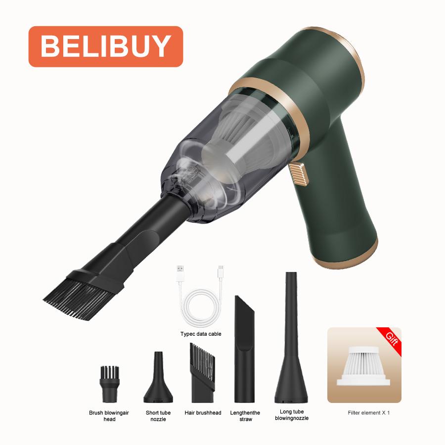 new Car vacuum cleaner household appliances portable battery long life powerful vacuum cleaner suitable for cleaning car debris