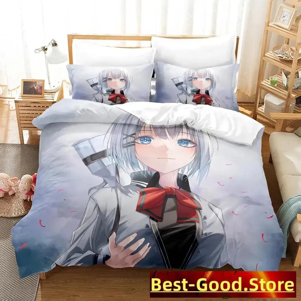 

Новий набір постільної білизни The Detective Is already Dead Single Twin Full Queen Size Bed Set Adult Kid Bedroom Puetover Sets Anime 70x133cm 2pcs