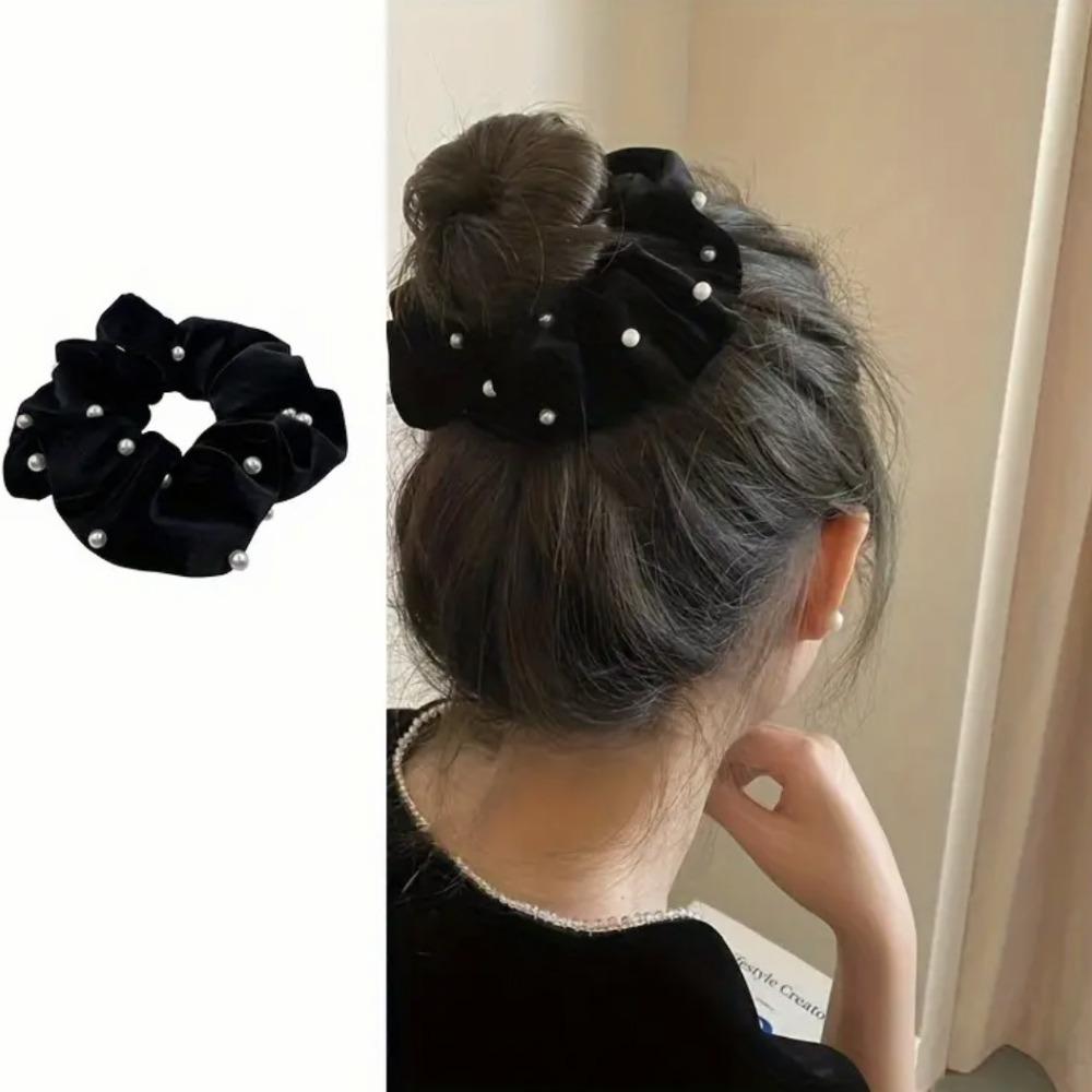 Velvet Hair Bands Large Size Hair Accessories Fashion Large Intestine Hair Bands  Daily Use