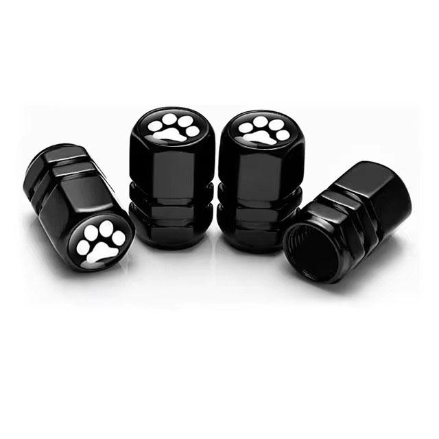 4pcs Aluminum Alloy Car Wheel Tire Valve Caps Tyre Rim Stem Covers Dustproof Tire Cap For Honda Toyota Seat VW Ford Accessories BT1
