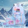 K-Pop Witch Hunters Cartoon Printed Student Pencil Bag Lunch Bag Three-Piece Backpack
