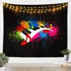 Music Note Tapestry,Musical Wall Hanging for Bedroom Living Room Music Theme Wall Blanket Tapestries for Music Room Living Room