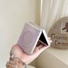 For Samsung Galaxy Z Flip 7 Case Soft TPU Magnetic Wireless Charging Protective Back Cover For Samsung Z Flip 7 6 5 4 3 Shell