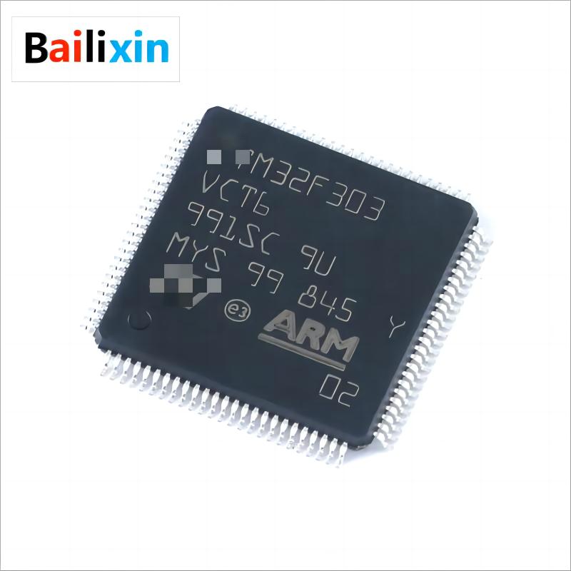

10 шт. микроконтроллер STM32F303VCT6 ARM, 72 МГц, 256 КБ флэш-памяти (ЛКФП-100).