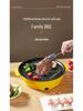 Multifunctional Portable Electric Grill: Household BBQ Pan & Oven