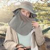 Safarihut für Sonnenhut für Bergsteigen Angeln Sonnenschutz für UV-Schutz Outdoor-Sport [QIKEJI] Damen, Herren, Hut, Hut, Herren, Netz, Schutz,