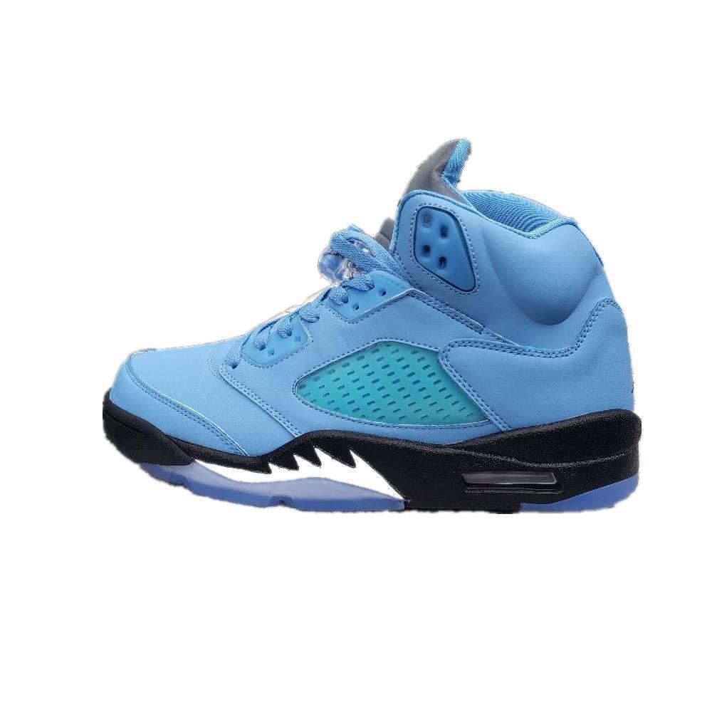 AJ5 Oreo University Blue Racing Blue Men's and Women's Basketball Shoes