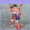 One Piece Luffy Figure Pvc Collectible Anime Model With Black Base For Fans And Collectors