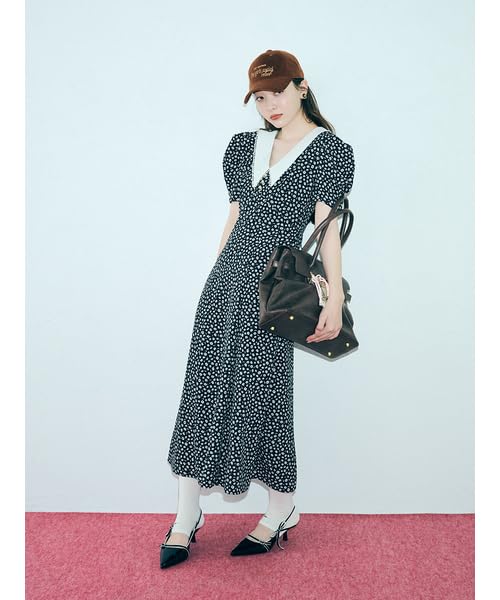 Lily Brown Belted Large Shoulder Bag LWGB254312BRWF