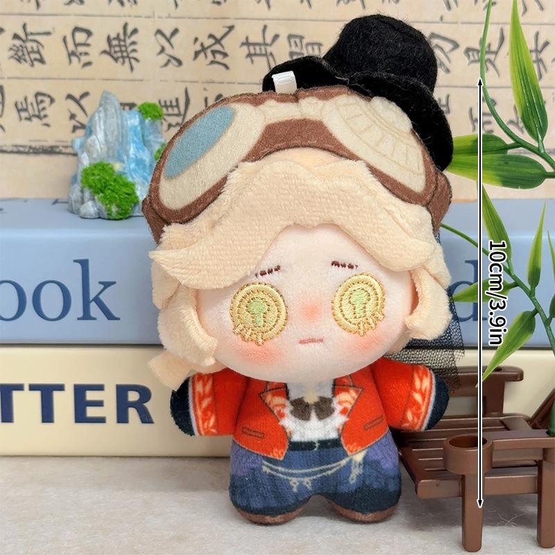 Game Identity V Doll Keychain Cute Anime Figure Cotton Doll Cosplay Pendant Stuffed Plushies Keyring Bag Accessories Fans Gifts