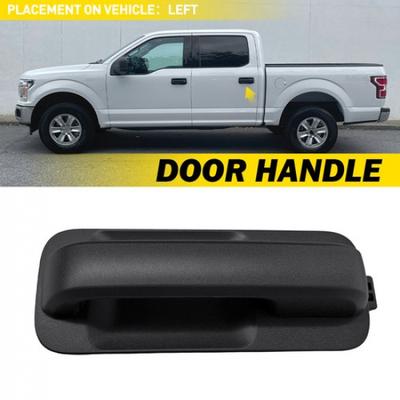 Poignée de porte extérieure pour Ford F-150 2015-2018 Côté conducteur arrière Gauche Noir Lisse