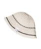 Seullipiseullib Line Minimal Ivory Bucket Hat
